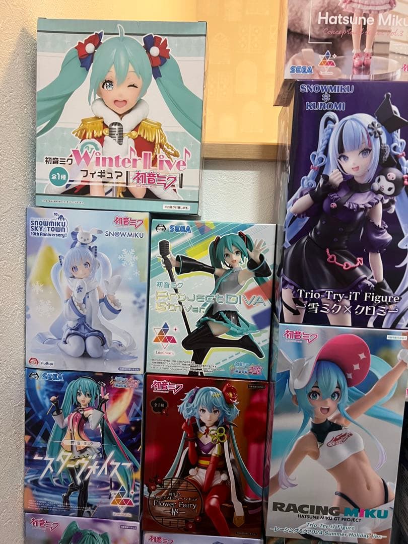 新品未開封　初音ミク プライズフィギュア 28種セット