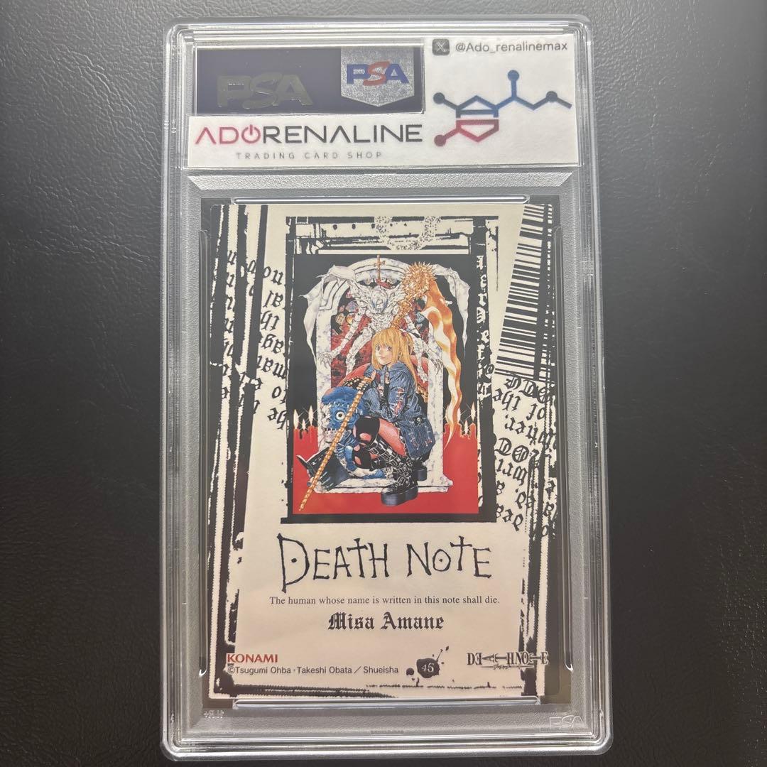 【PSA9】DEATH NOTEデスノート TC MISA AMANE 45