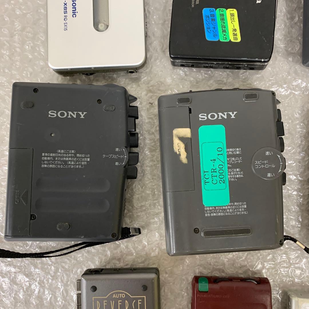SONY.Panasonic.aiwa ポータブル カセットプレーヤーまとめ売り
