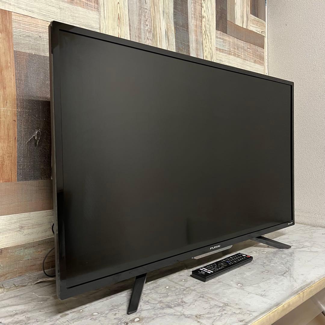 全国送料込❣️ハイスペックFUNAI43型4K録画機能内蔵TVネットアプリ視聴可能