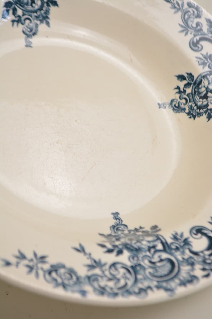 A  ショワジール ロワ ディナースーププレート  LOUIS XV シリーズ