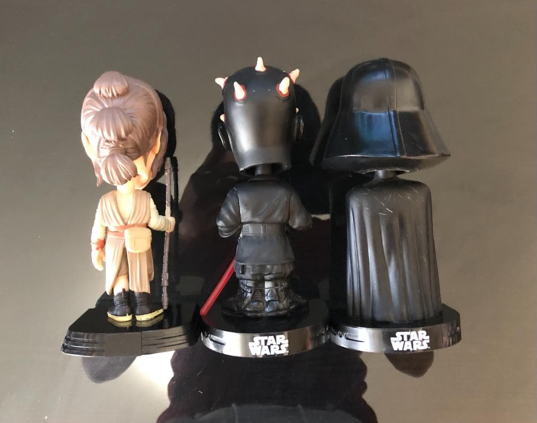 Funko製Wacky Wobbler スター・ウォーズ ボブルヘッド3体