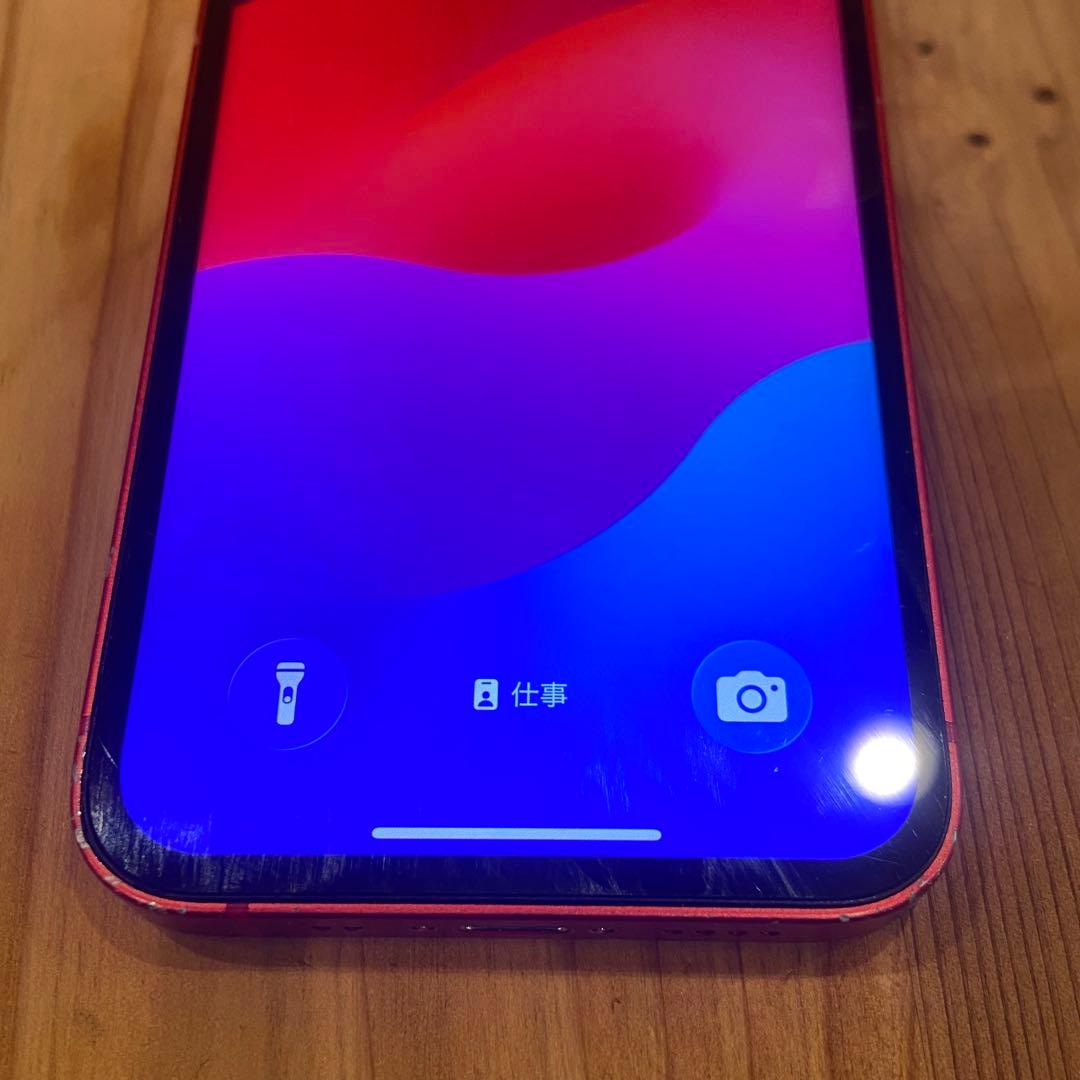 iPhone12 mini 64gb red 充電79% 初期化 SIMフリー