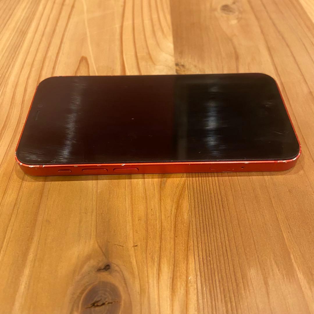 iPhone12 mini 64gb red 充電79% 初期化 SIMフリー