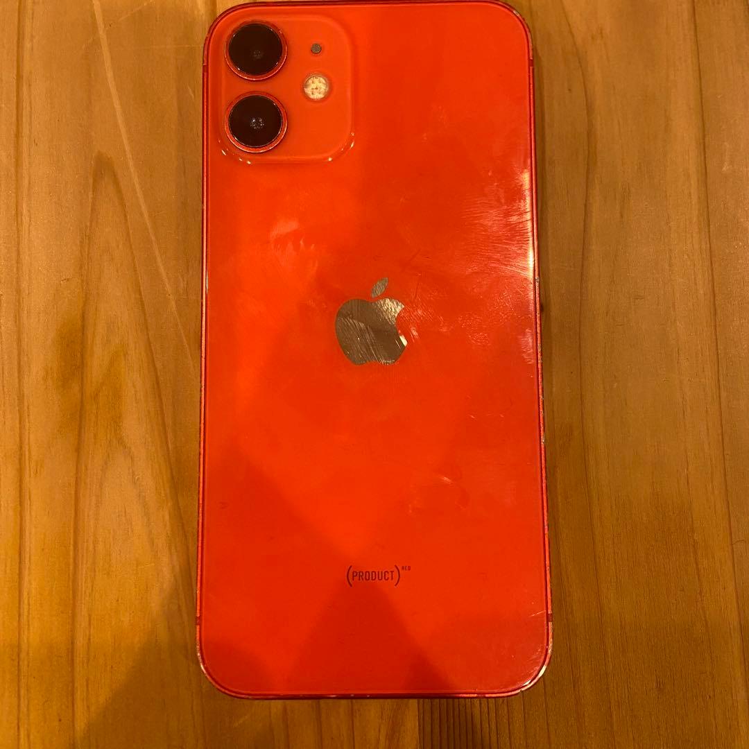 iPhone12 mini 64gb red 充電79% 初期化 SIMフリー