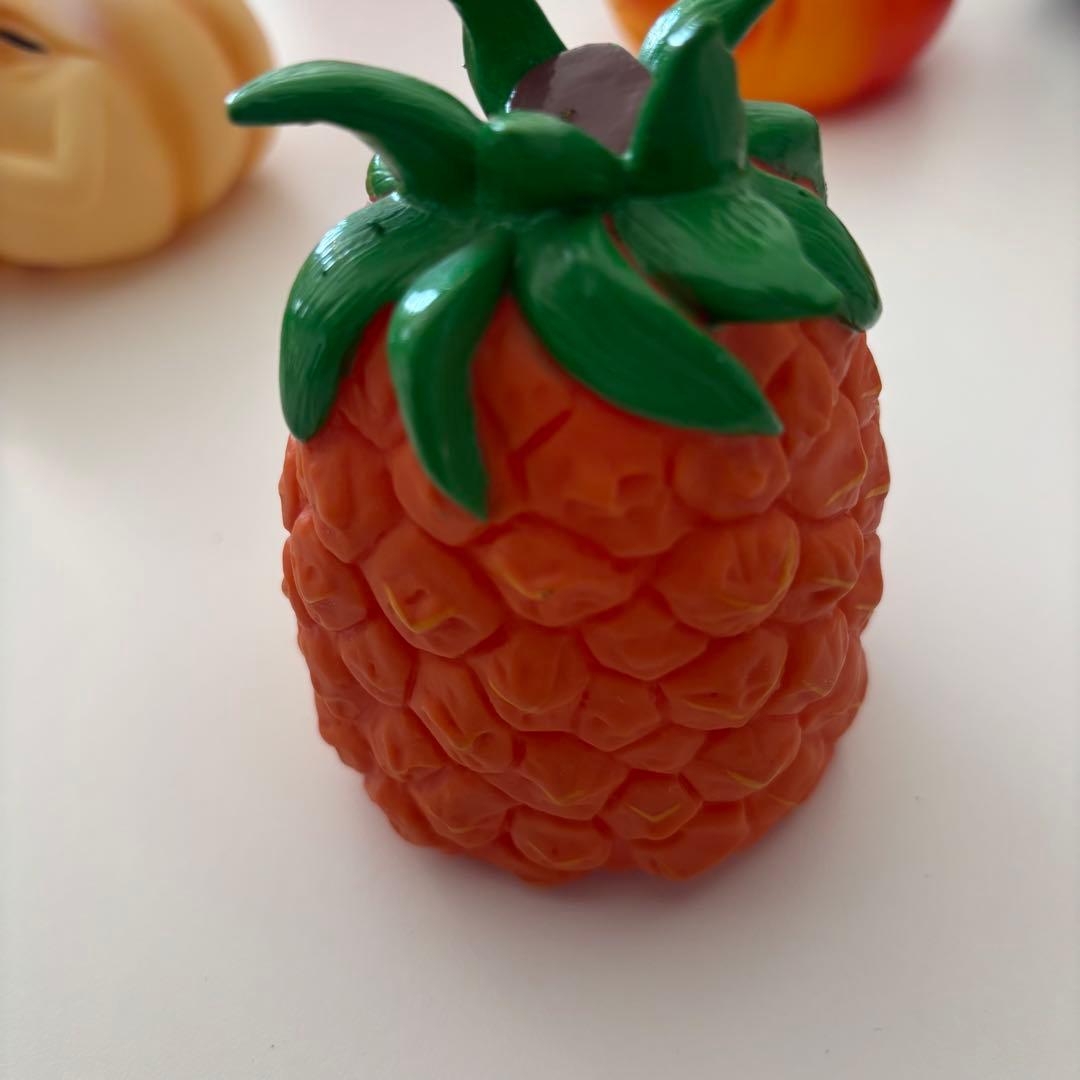 EURO　PET　ユーロペット　スクイーキートイ　ソフビフィギア　フルーツセット