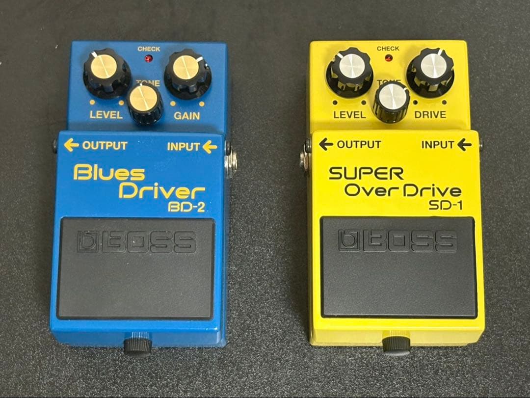 ギター Blues D BD-2 Super Over Drive SD-1