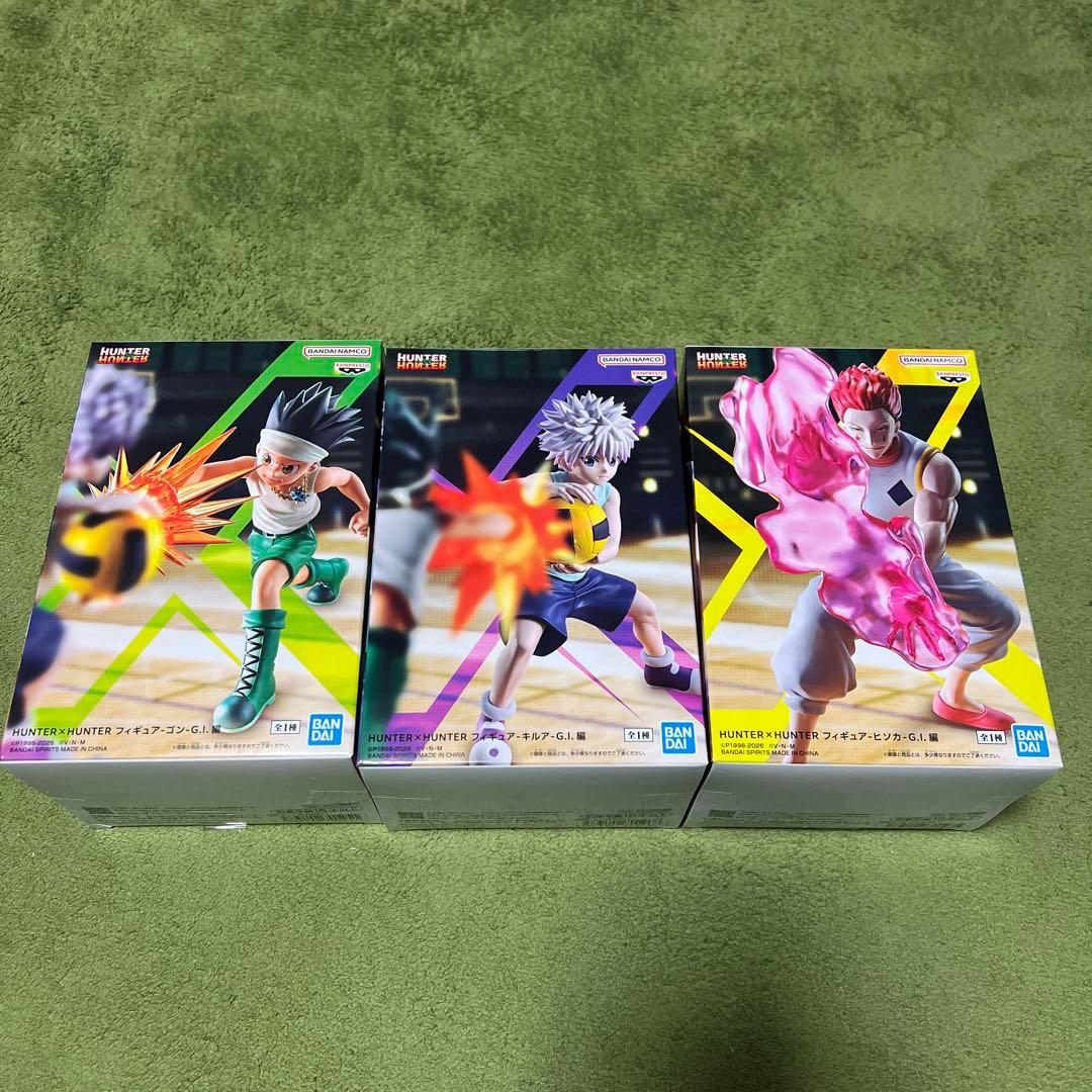 HUNTER×HUNTER フィギュア 3体セット