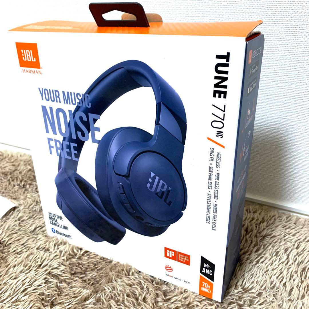 【美品】JBL TUNE 770NC ヘッドホン
