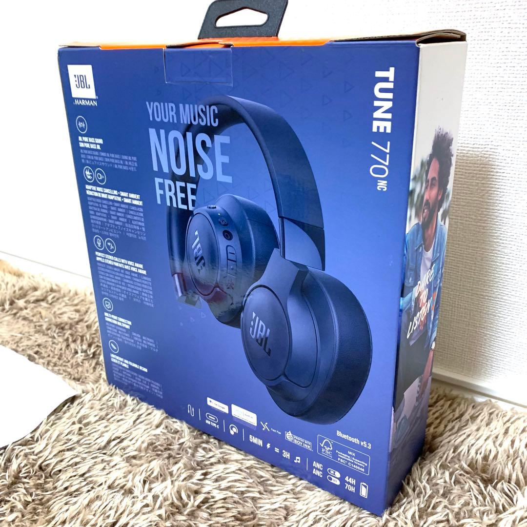 【美品】JBL TUNE 770NC ヘッドホン