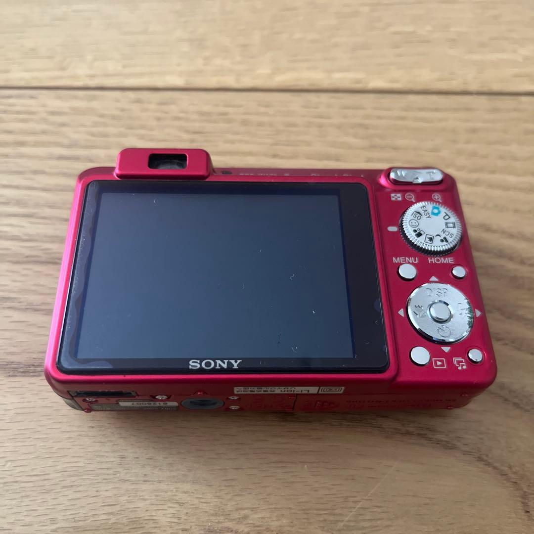 【ジャンク品】SONY Cyber-shot DSC-W170 レッド