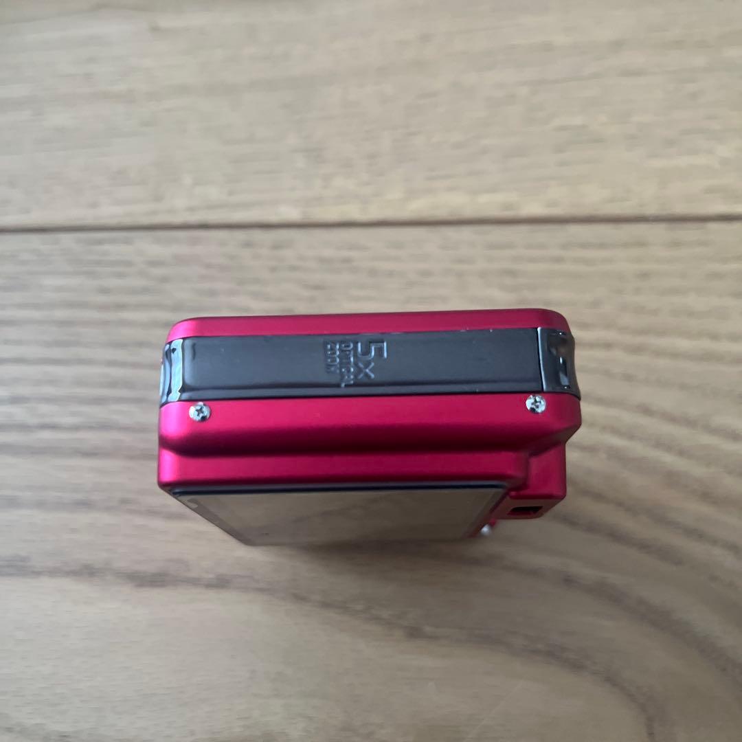 【ジャンク品】SONY Cyber-shot DSC-W170 レッド