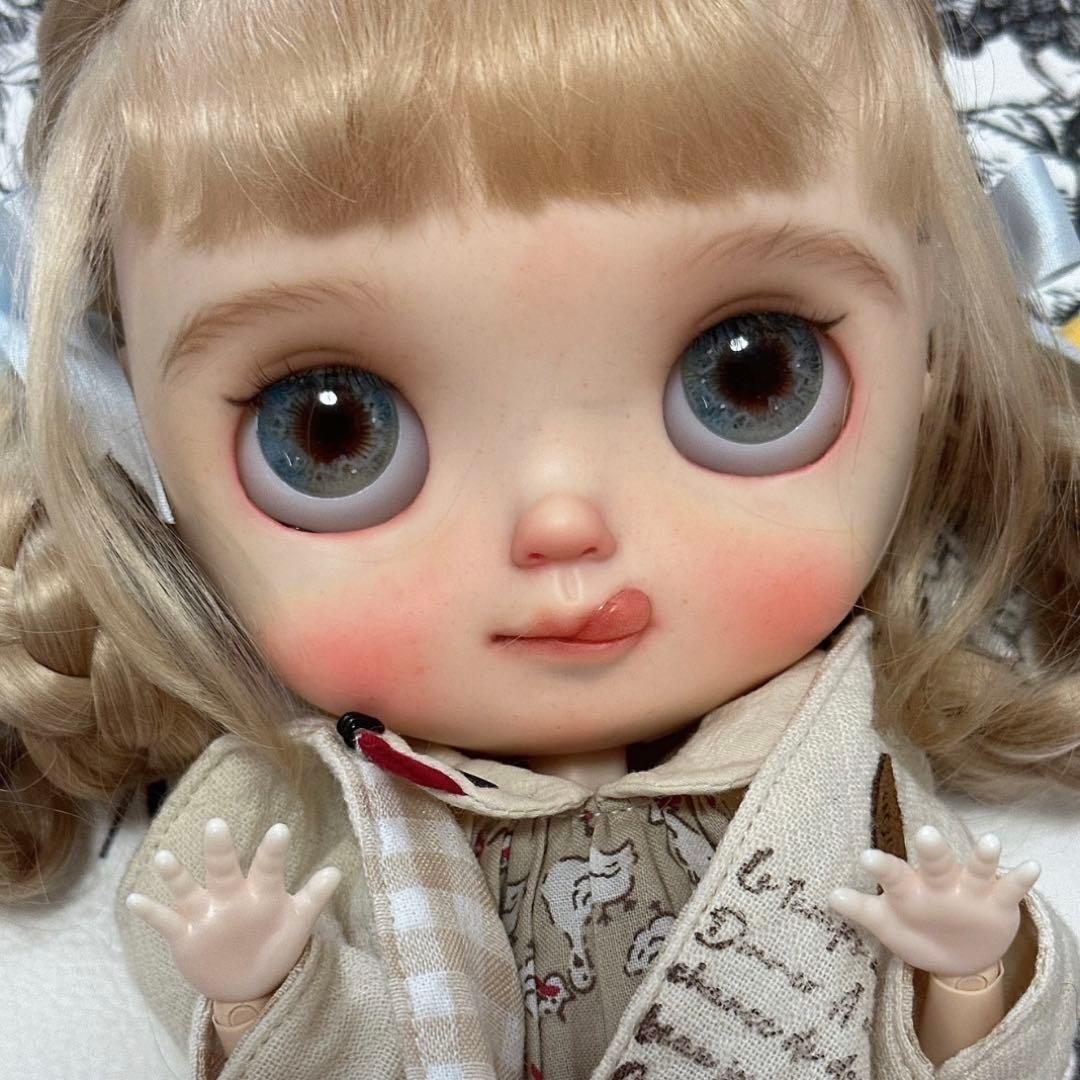 カスタムブライス 海外作家様 かわいい 食いしん坊ちゃん ベロ 舌 フルセット