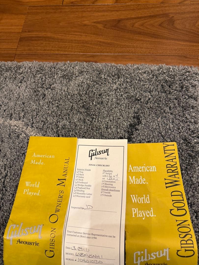 Gibson Blues-king ハードケース 2011年