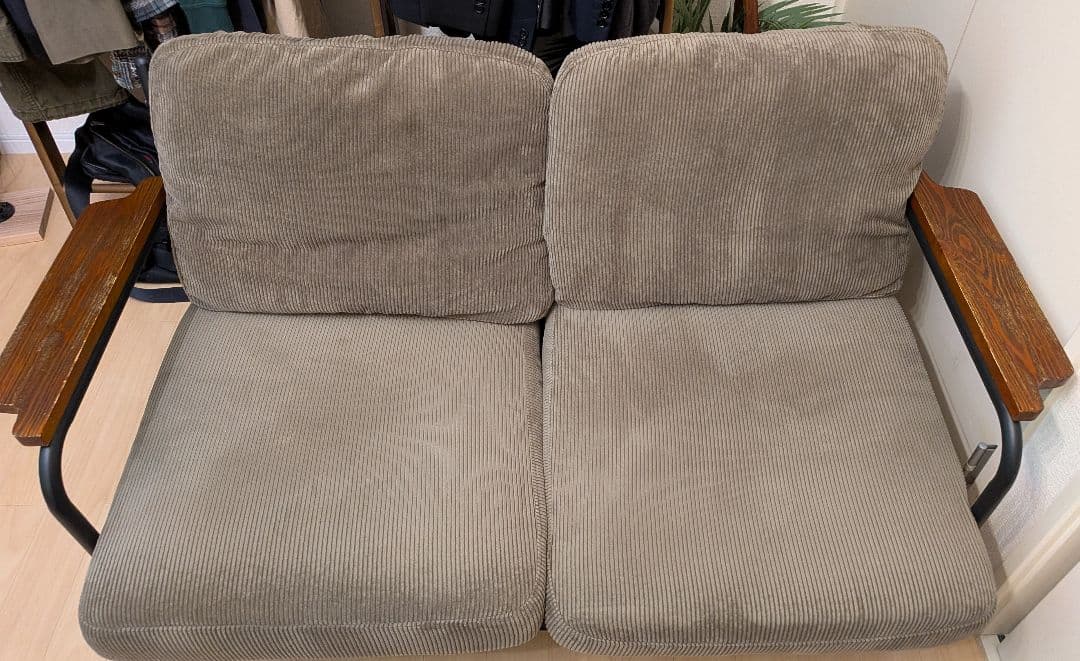 ソファ　2人掛け　コーデュロイ　sanctum 2