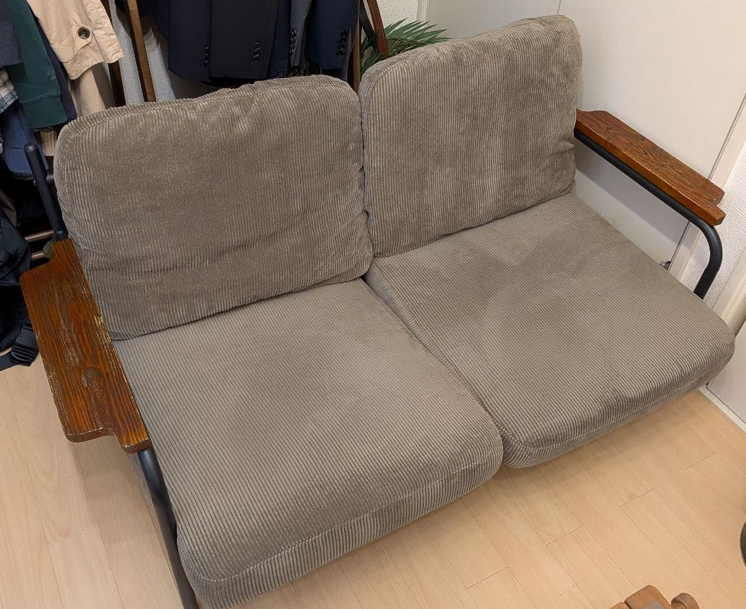 ソファ　2人掛け　コーデュロイ　sanctum 2