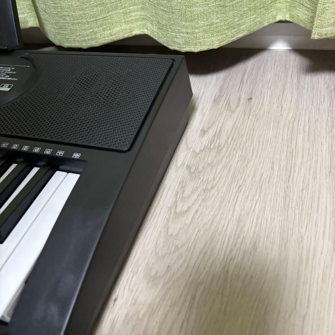 クマザキエイム 電子ピアノ キーボード KB-61K ガイド機能付き