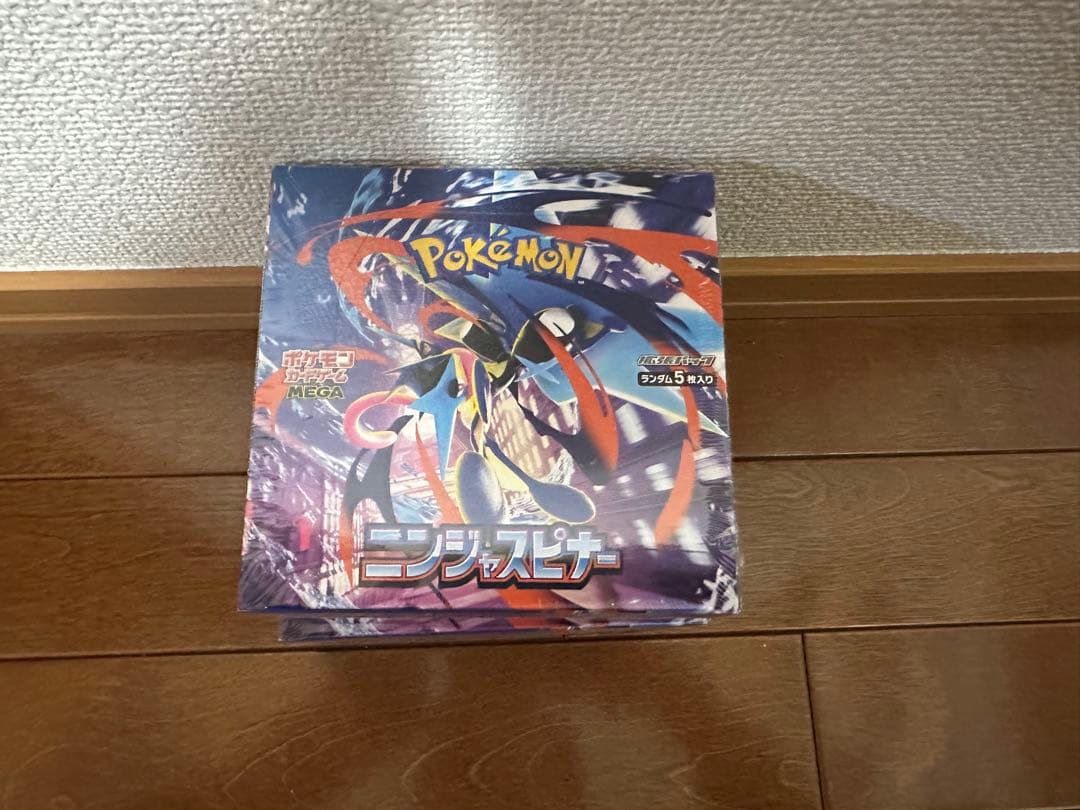 ポケモン ニンジャスピナー　シュリンク付3BOX