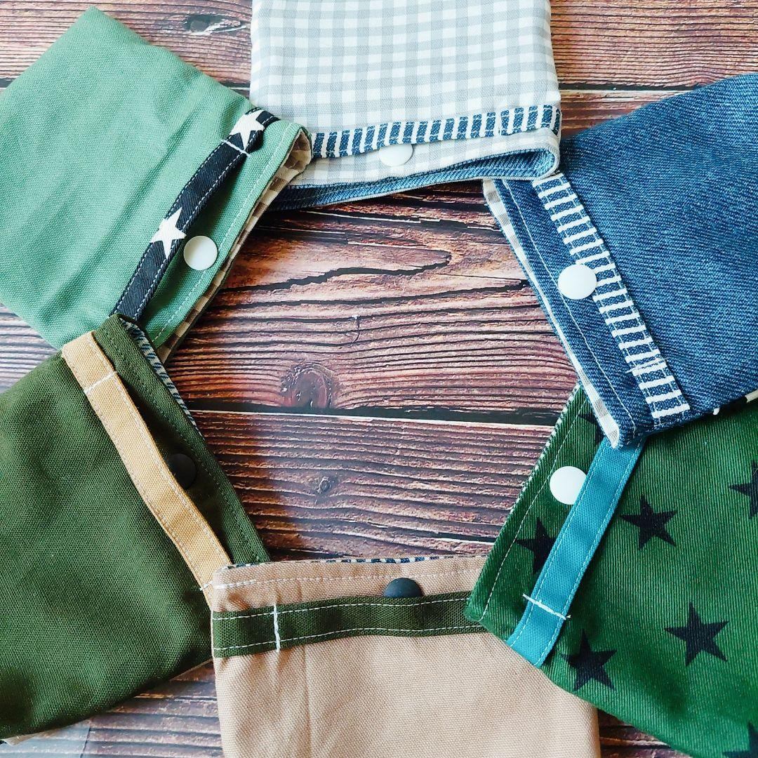 入園 入学 ハンドメイド 移動ポケット ティッシュケース 男の子 ハンカチ入れ