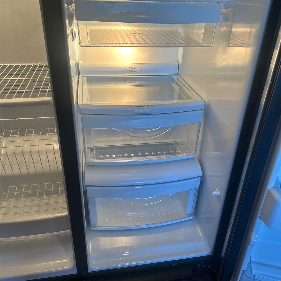 mabe マーベ　ステンレス冷蔵庫 両開き　MSM25GS/G 711L 送料込