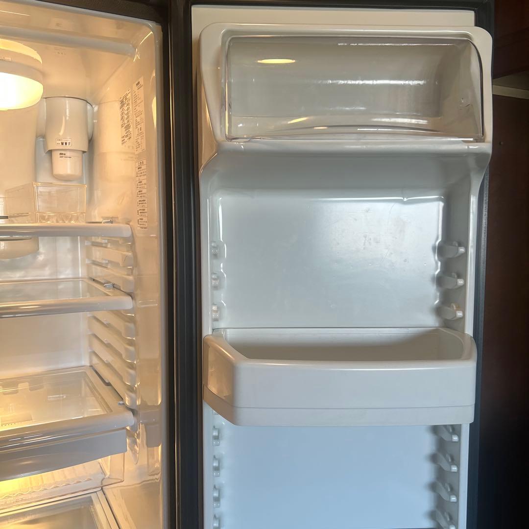 mabe マーベ　ステンレス冷蔵庫 両開き　MSM25GS/G 711L 送料込