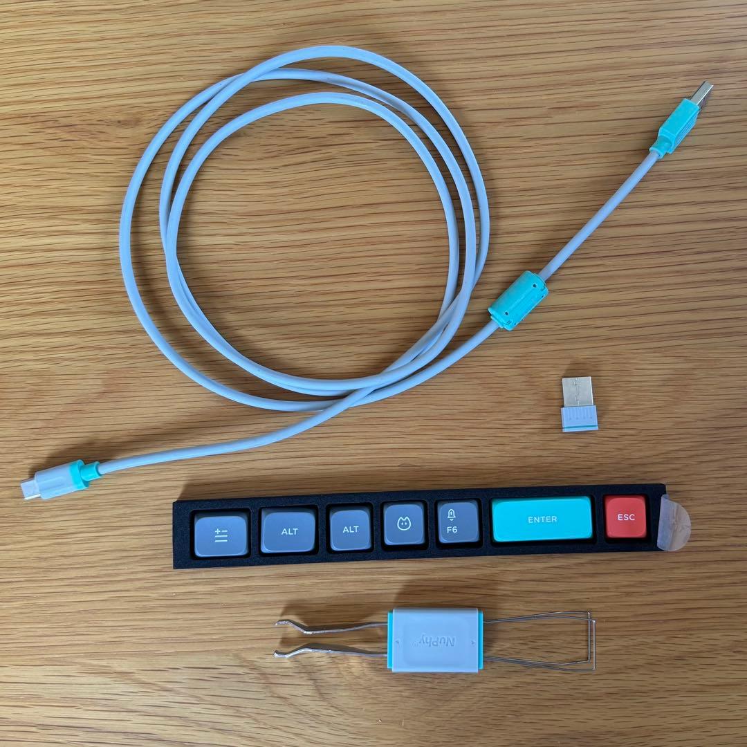 Nuphy Air75 V2 グレー Moss 技適認証済み