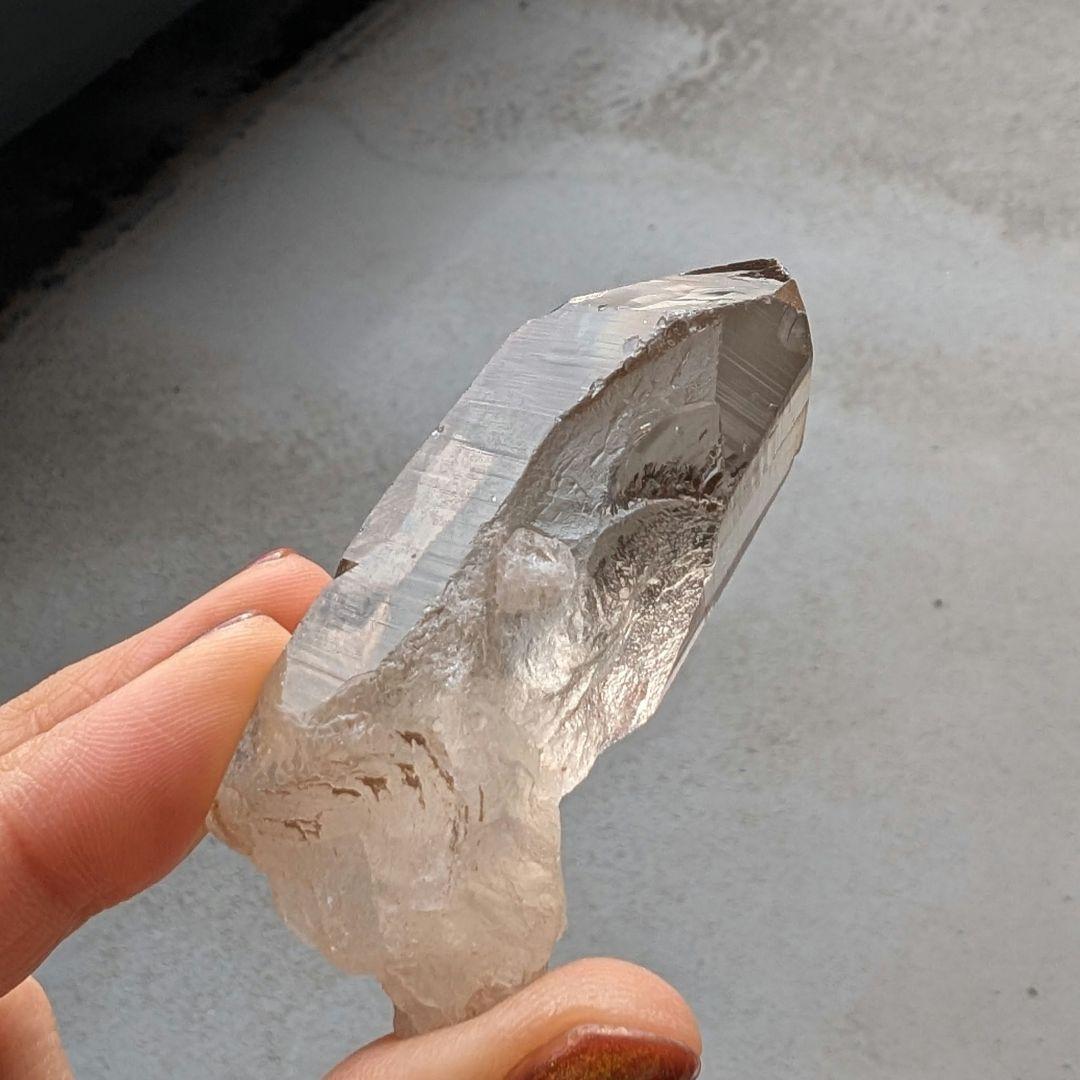 スカルドゥ　スモーキークォーツ　高品質　煙水晶　パキスタン　単結晶　天然石