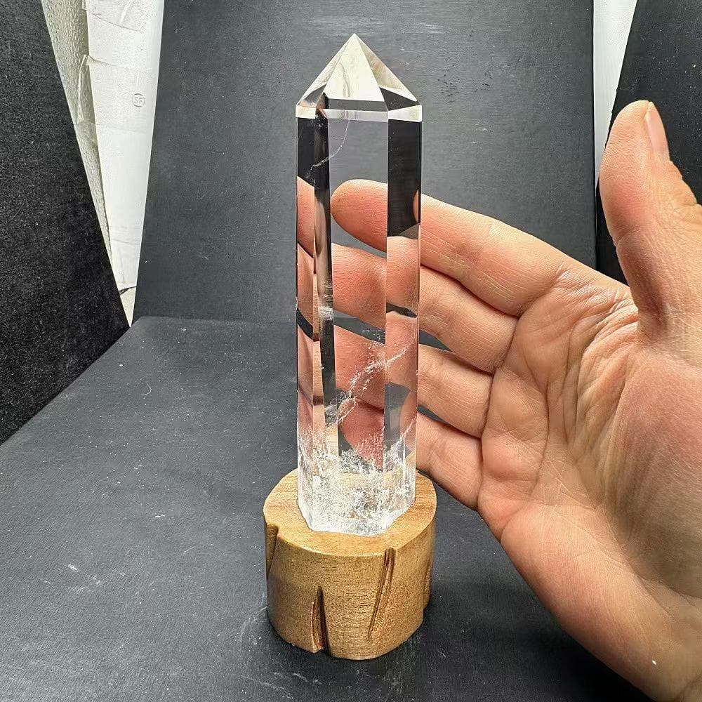 AAAAAAA級天然高透明度水晶六角柱B0313/YS/3121120/299C