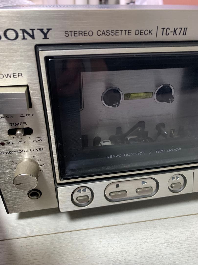 SONY TC-K7II ステレオカセットデッキ　USED 美品