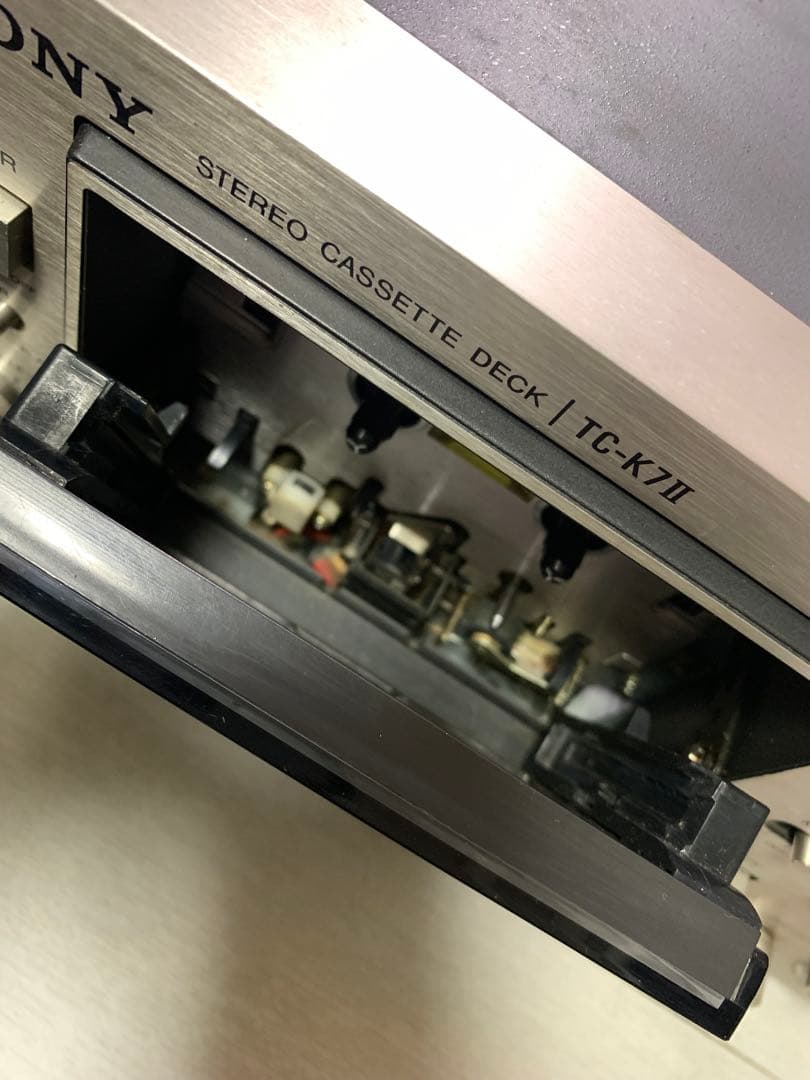 SONY TC-K7II ステレオカセットデッキ　USED 美品
