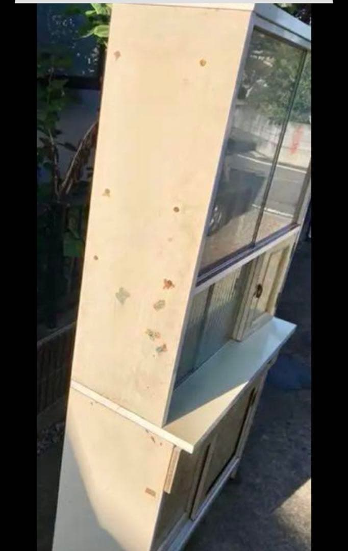 レトロ 食器棚 インテリア 昭和レトロ 引き出し 待ち合わせ対応のみ