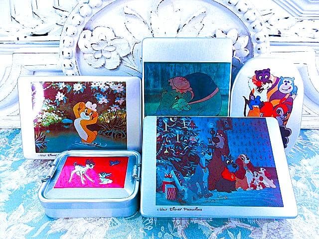 【未使用】昭和レトロ　お弁当箱　ディズニー　等　☆　アルマイト