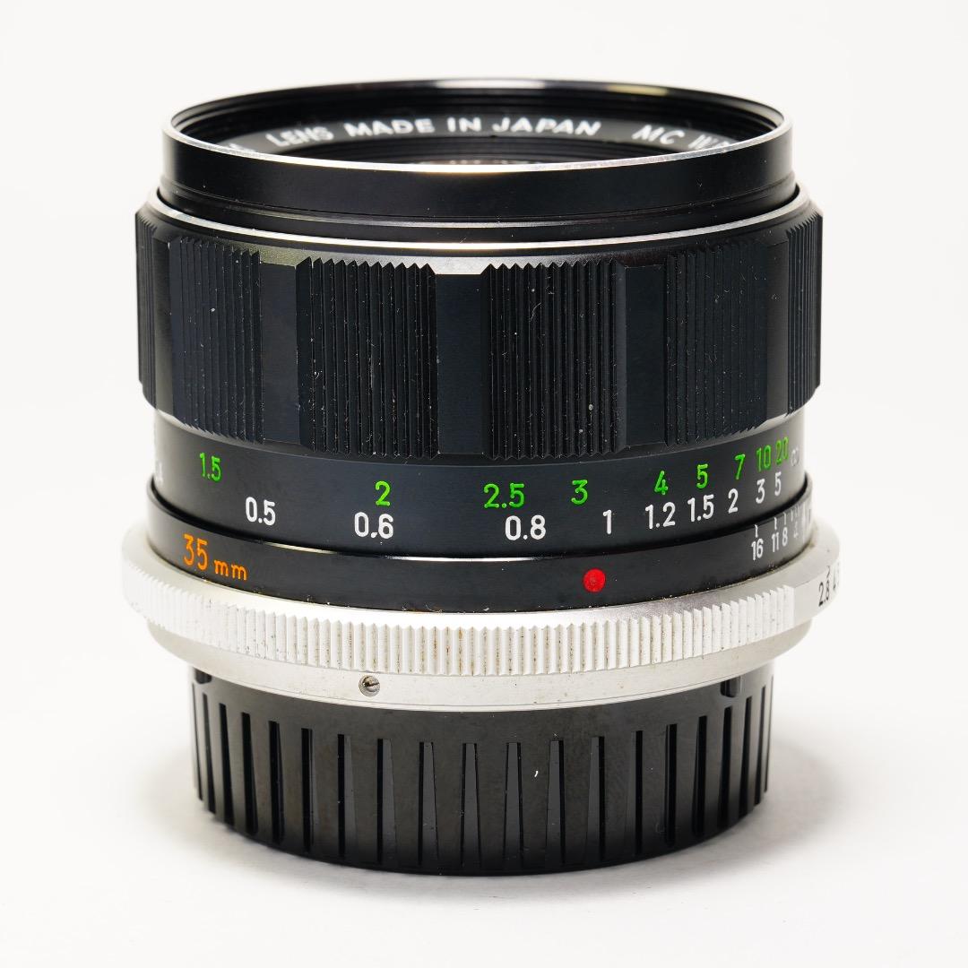 【極美品】ミノルタ MC W.ROKKOR-HG 35mm F2.8 687