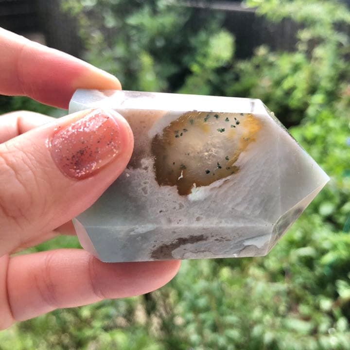 グリーンフラワーアゲート エンハイドロ