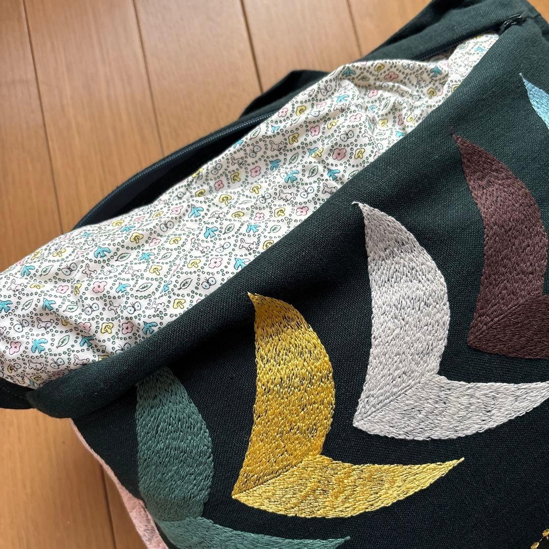 お値下げ　新品未使用　minaperhonen bird クッション 手提げ