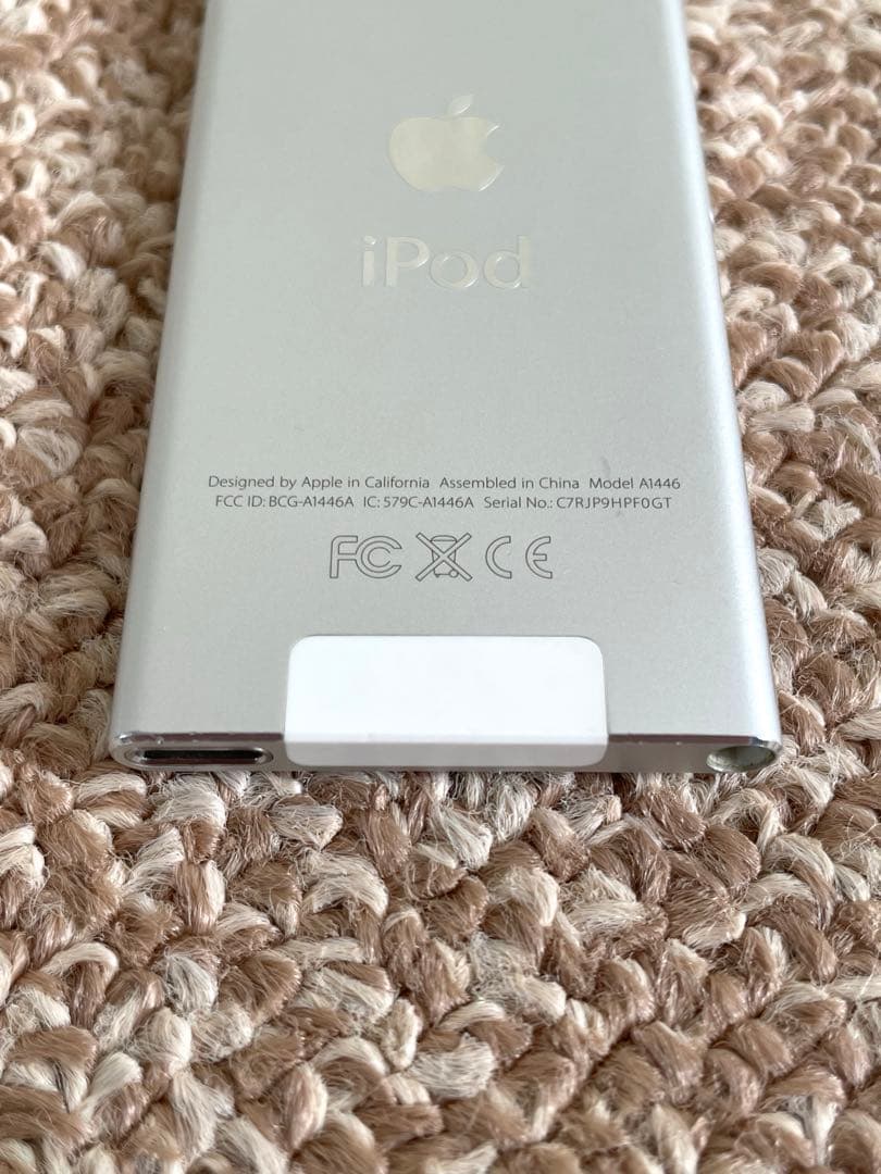 ☆美品 動作確認済 iPod nano 第7世代 シルバー Bluetooth