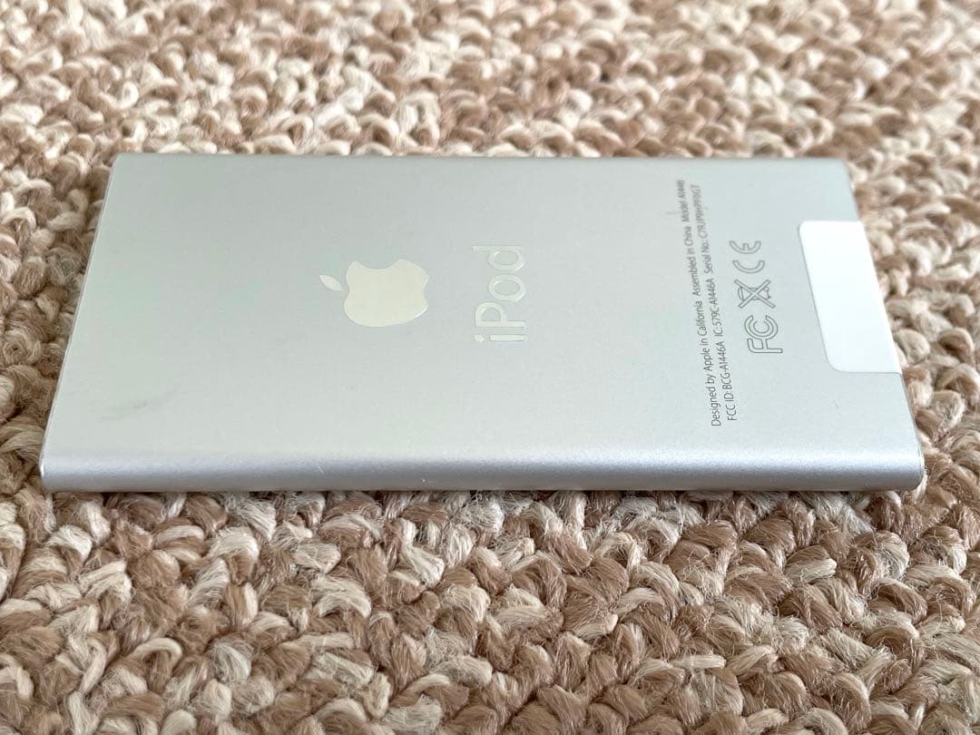 ☆美品 動作確認済 iPod nano 第7世代 シルバー Bluetooth
