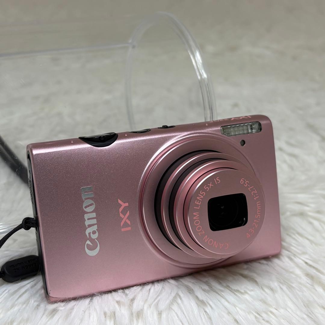 Canon カメラ　IXY 220F PC1733 ピンク コンデジ　訳あり