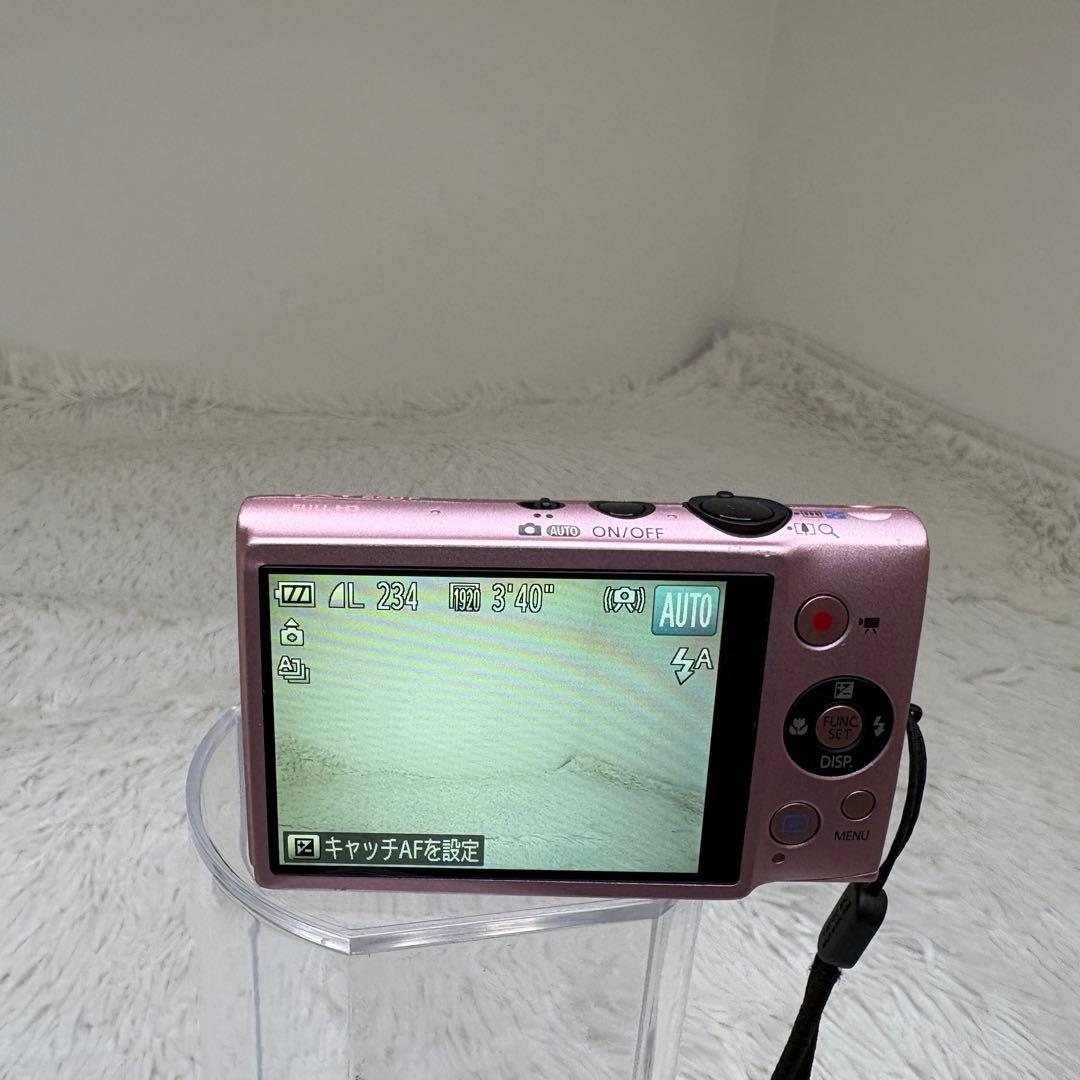 Canon カメラ　IXY 220F PC1733 ピンク コンデジ　訳あり