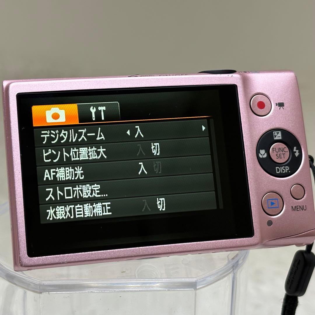 Canon カメラ　IXY 220F PC1733 ピンク コンデジ　訳あり
