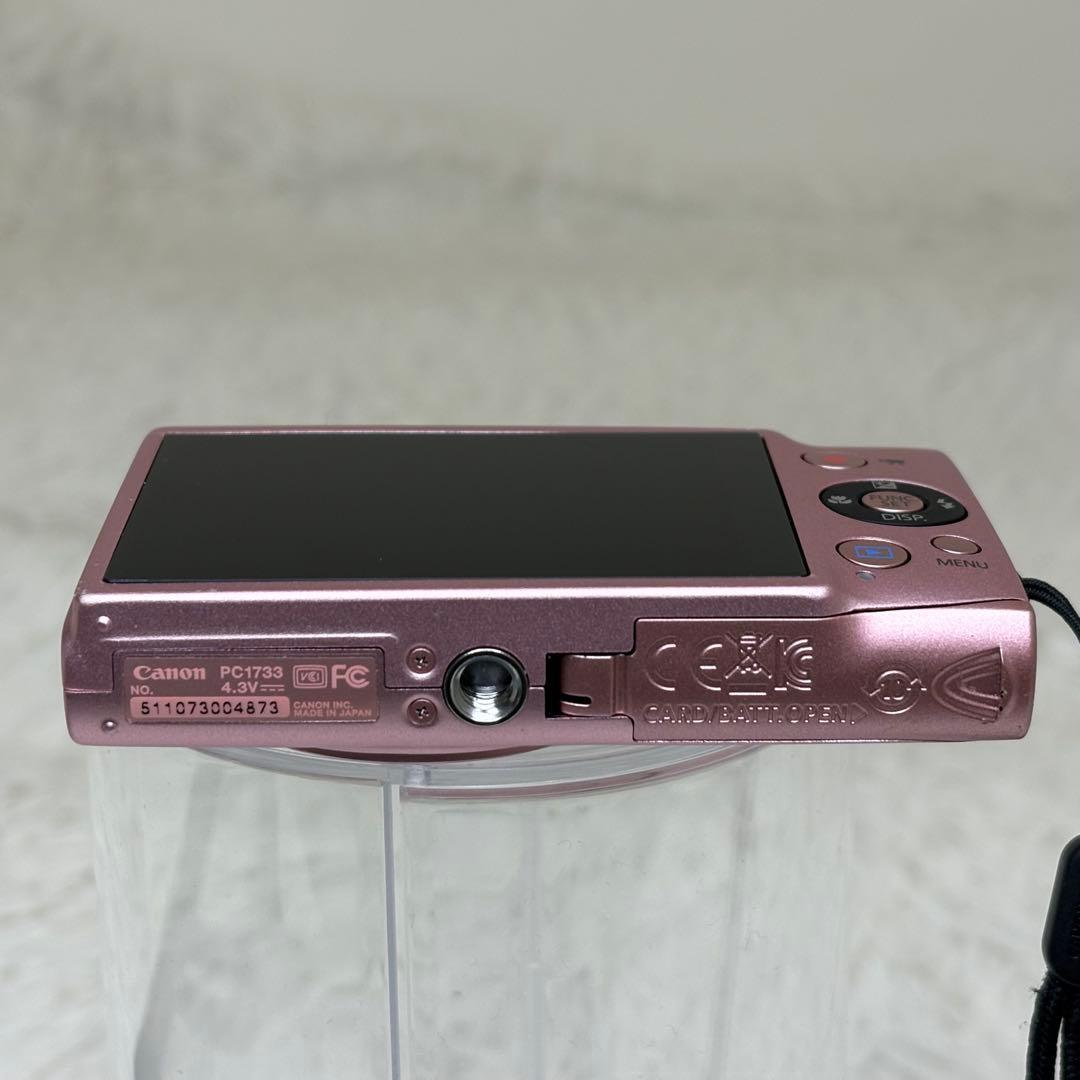 Canon カメラ　IXY 220F PC1733 ピンク コンデジ　訳あり