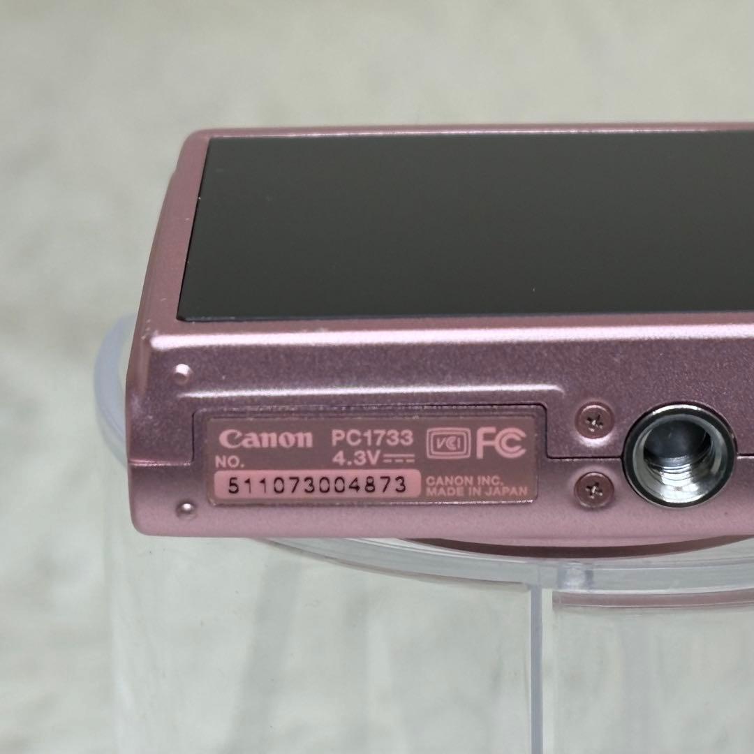 Canon カメラ　IXY 220F PC1733 ピンク コンデジ　訳あり
