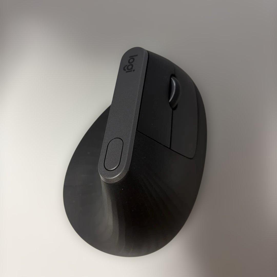 Logicool MX Vertical ワイヤレス マウス 箱・付属品￼ 有
