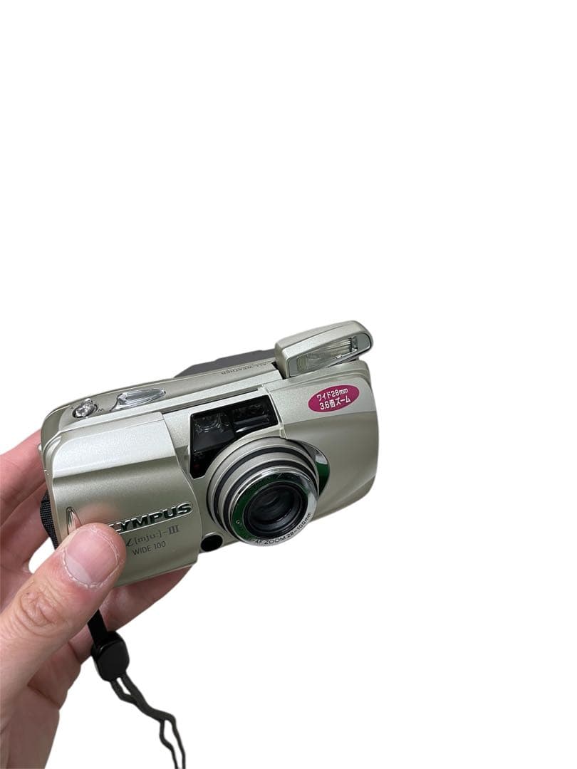 OLYMPUS オリンパス　μ-III WIDE100コンパクトフィルムカメラ