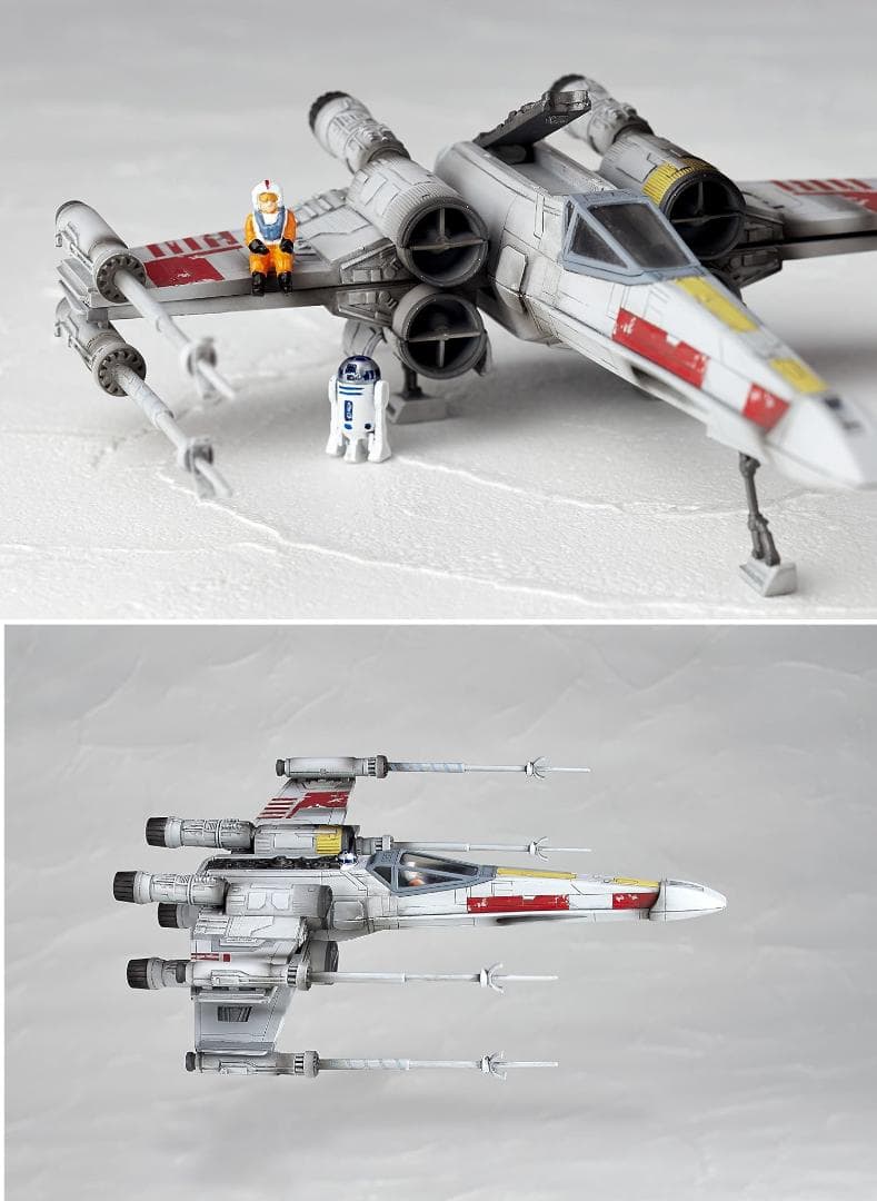 【希少/未開封/美品】海洋堂STAR WARS リボ No.006 Xウイング