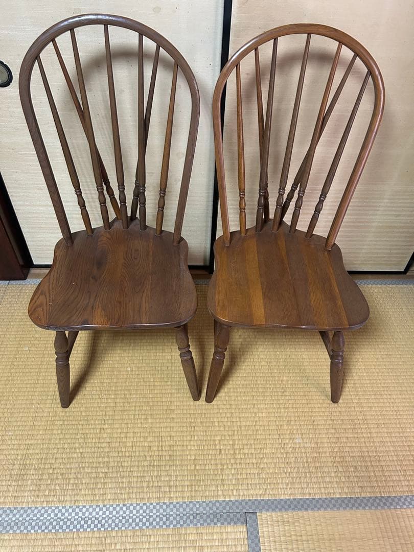 KASHIWA 木製ボウバックチェア