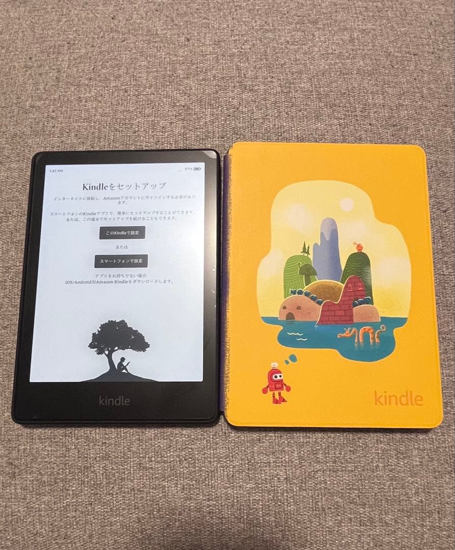 Kindle Paperwhite 11世代 8GB カバー付き 広告無し