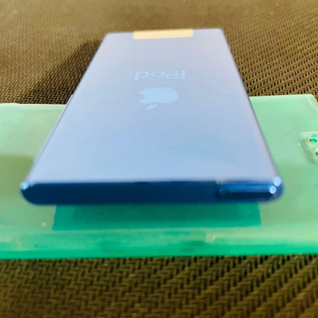 Apple アップル iPod nanoブルー 保護カバーあり