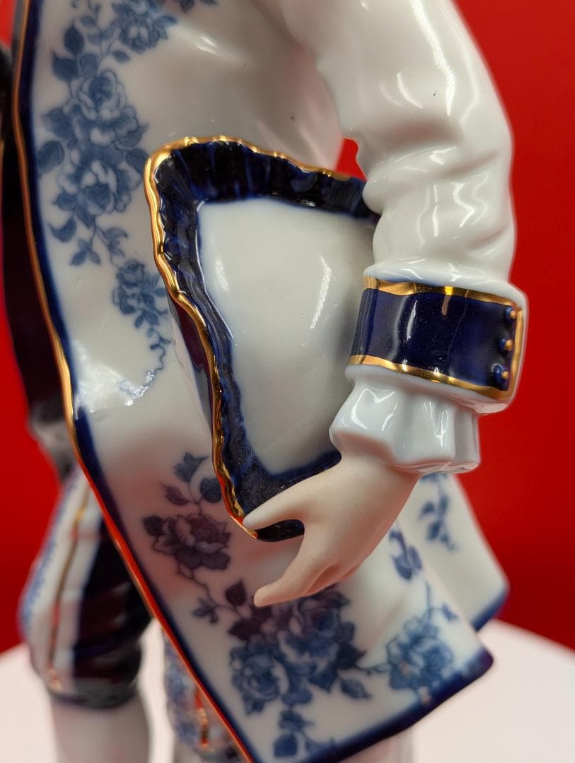 18世紀 磁器人形 Demai ORIGINAL ヨーロッパ貴族 高さ35cm