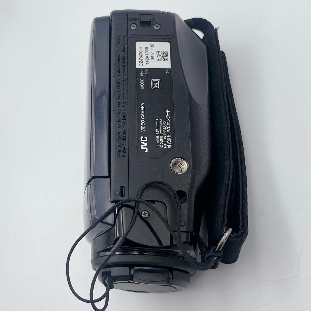 【美品】JVC ジェイブイシー Everio R GZ-R470-H 防水